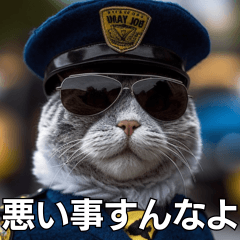Cat on the Scene - Police
