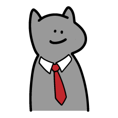 a grown-up cat emoji