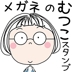 MUTSUKO's GLASSES STICKER!!