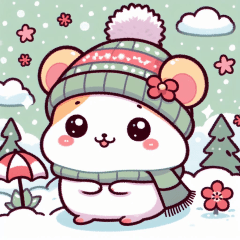 Snowy Hamsters