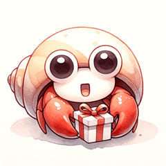 Fluffy Hermit Crab