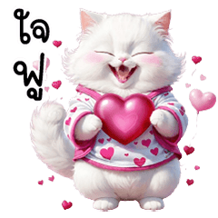 Pink Cat Lovely