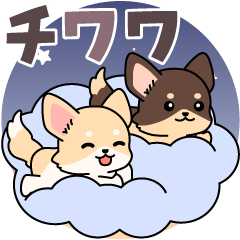 Pop up! Chihuahua reply sticker