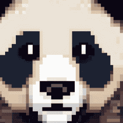 dot panda animal1