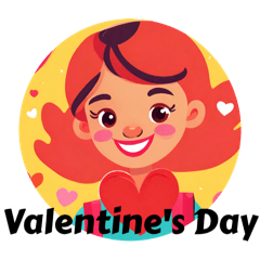Saint Valentines Day Sticker