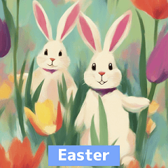 Easter Line Stamps2