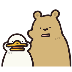 The pon bear& PP duck:Mess