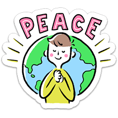 PEACE Stickers