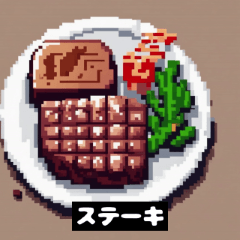 Delicious food Sticker (Japanese food)