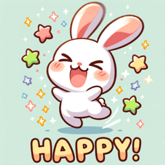 Happy Rabbit daily life