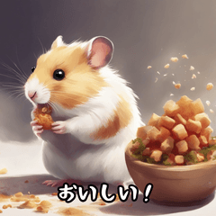 Hamster Havens: Expressions of Joy