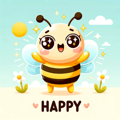 Charming Bee Emotions