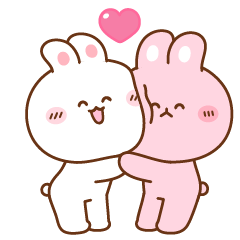 KONI & EBI Love couple rabbit 3 - EN