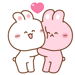 KONI & EBI Love couple rabbit 3 - EN