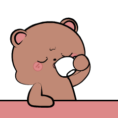 Chubby bear 4 : Pop-up stickers