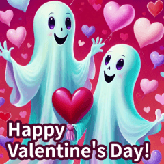 Happy Valentine's day by ghosts