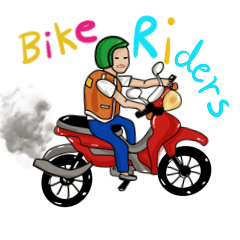 Motorbike Delivery Rider