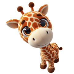 Fluffy cute animal plushies – LINE stickers
