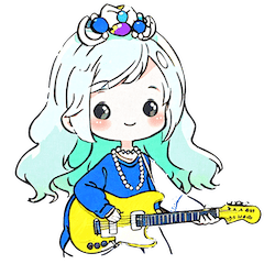 Electric Guitar Groove Girl