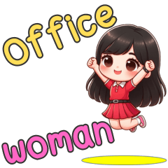 Office woman (English)