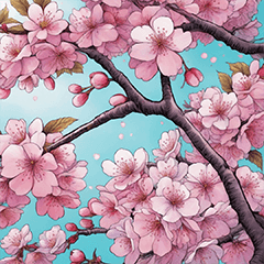 美しい桜・・・