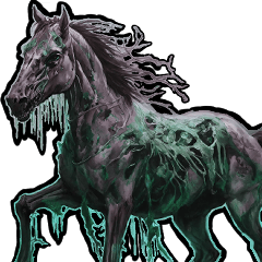 Undead rotten horse