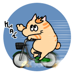 Funny Cat Nagoya dialects sticker