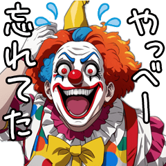 Clown sticker (ver.2)
