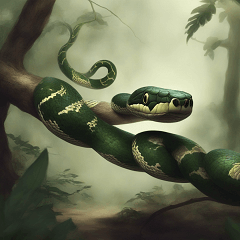 Realistic Snake: Serpent Stickers