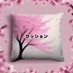 Sticker of cherry blossom viewing-003