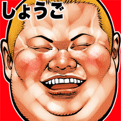 Shougo dedicated fat rock Big sticker