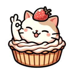 ケーキ猫