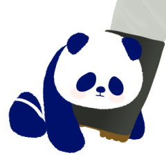 Panda eat bamboo 6
