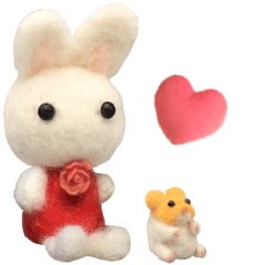 (Move)Fluffy rabbit2