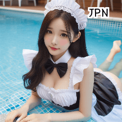 JPN 23 year old maid outfit