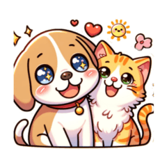 Paws & Whiskers: Adorable Pet Stickers