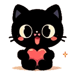 แมวดำน้อย: รักและกำลังใจ