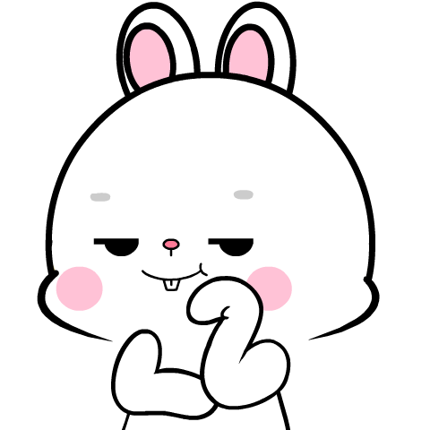 Lovely Rabbit 12 : Pop-up stickers