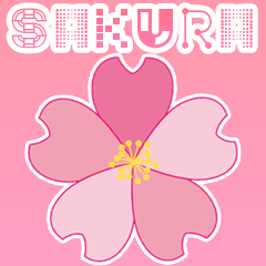 桜のスタンプ　-SAKURA PINK-