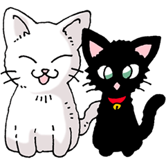 Words of white cat and black cat Part 1