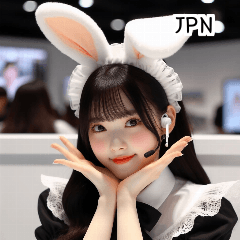 JPN 26 year old rabbit maid