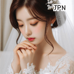 JPN 26 year old wedding girl