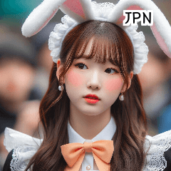 JPN 27 years old rabbit ears