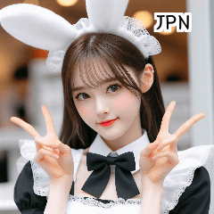 JPN 29 year old rabbit maid