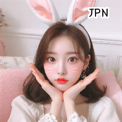 JPN 23 year old girl rabbit