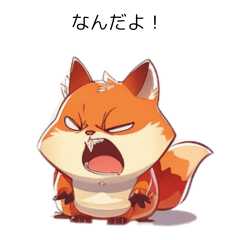 an emotional fox