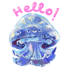 jellyfish friend by myy
