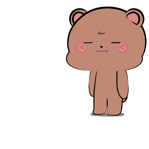 Chubby bear 5 : Pop-up stickers