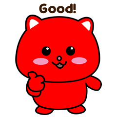 The Cute Red cat