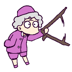 Grumpy Cool Grandma